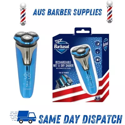 Barbasol Wet And Dry Electric Shaver S9311/84 Color Blue Body Shaver • $68.90