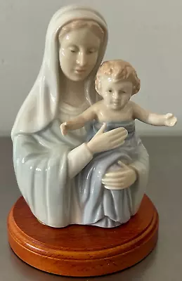 VNTG Roman Inc MADONNA And CHILD Figurine VALENCIA COLLECTION Free Shipping • $19.95