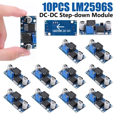 10X Buck Converter Step Down DC-DC Variable Power Supply Volt Regulator LM2596S • $13.99