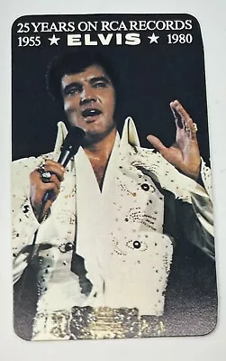 ELVIS PRESLEY 1980 Promotional Wallet Calendar • $5