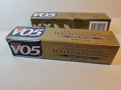 Alberto VO5 Conditioning Hairdressing Normal/Dry Hair 1.5 Oz  Lot Of 2 • $18.99