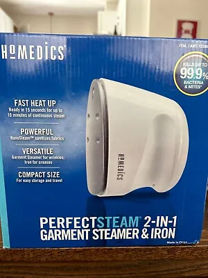 Homedics Perfect Steam 2-in-1 Garment Steamer & Iron • $10.80