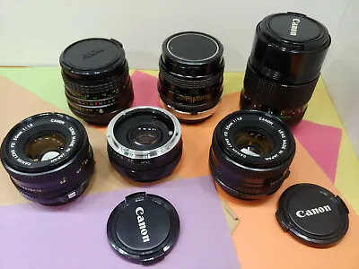  Canon FD Manual Focus Lens FD Mount For Digital Mirrorless Cameras • $28