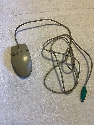 HP Vintage 2 Button Tracking Ball Mouse. P/M 5182 M/N M-534 • $12