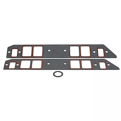 SCE GASKETS BBC Intake Gasket Set W/ Rect Ports 1.800 X 2.500 213115 • $42.46