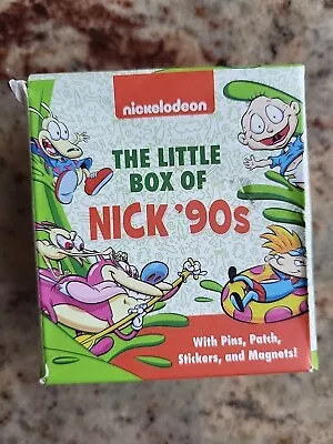 The Little Box Of Nick '90S Running Press Nickelodeon TV Cartoons Kit New Pins  • $20