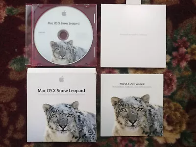 Apple -- Mac OS X 10.6 -- SNOW LEOPARD -- Operating System • $10.50