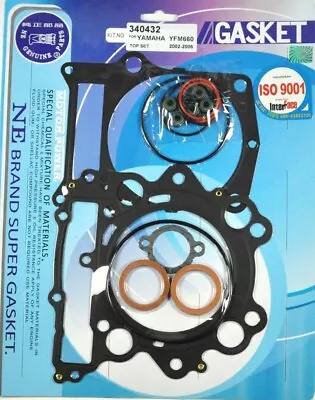 Top End Head Gasket Kit Yamaha Grizzly 660 4X4 2002-2008 • $39.95