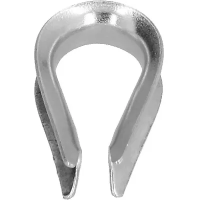 Stainless Steel Thimble Thimbles Wire Cable Rope Cable Clips Clamps M1.5 - M32 • $1.84