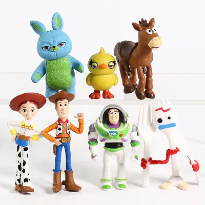 Toy Story Figures Toy Cake Toppers Kids Party Bag Filler 6 Pieces  • $16.17