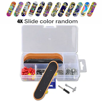 Mini DIY Fingerboard Tech Deck Finger Skate Board Boy Kids Children Party Toys • $15.59