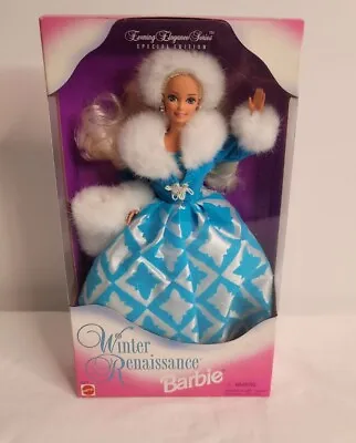 1996 Winter Renaissance Barbie Evening Elegance Special Edition #15570 NEW READ • $25