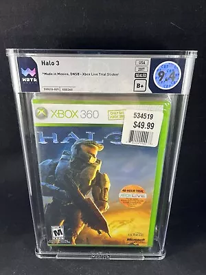 1st Print Halo 3 DNSB - WATA 9.4 B+ Sealed Xbox 360 Game! Rare VGA CGC • $425