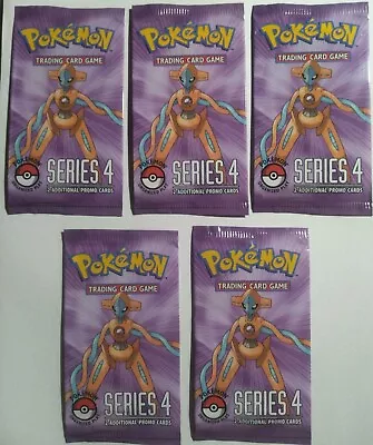 $299 • Buy 5X Pokemon POP Series 4 Factory Sealed Promo Pack * 2 Card Boosters * RARE 2006