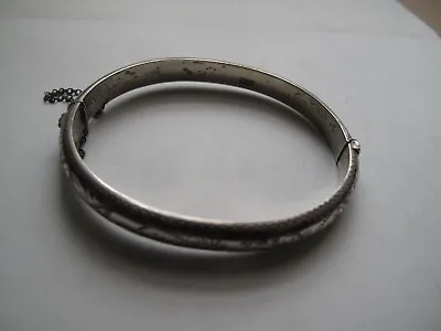 Hallmarked Silver Bangle - RPH Jewellery Co - Birmingham 1965 • £45