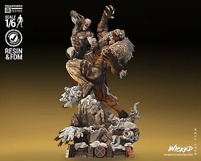 Wolverine Vs Sabretooth Diorama Statue - Marvel Comics - 1:12 Or 1:24 Scale • $29.99