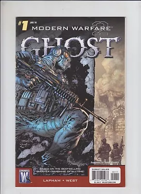 Modern Warfare 2: Ghost #1C VF/NM; WildStorm | Jim Lee Variant - Kevin West • $249.99