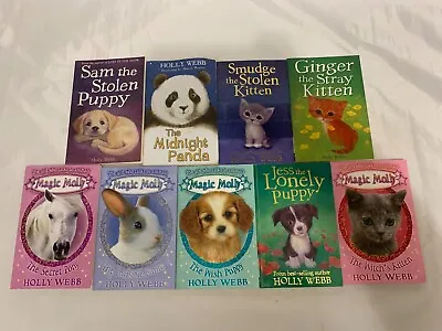 9x Holly Webb Books Witch's Kitten Secret Pony Midnight Panda The Wish Puppy • £9.99