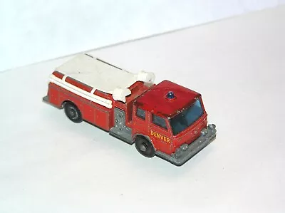 Vintage Matchbox Lesney #29 Fire Pumper Truck **PINK LIGHT SPECIAL** • $2.75