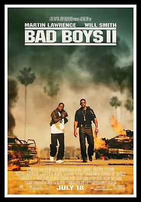 Bad Boys 2 Movie Poster Print & Unframed Canvas Prints • $23.95