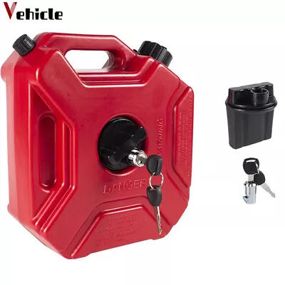 Motorcycle Portable Tank 5L Jerry Can For Honda KTM BMW Street ATV Off Road • $34.19