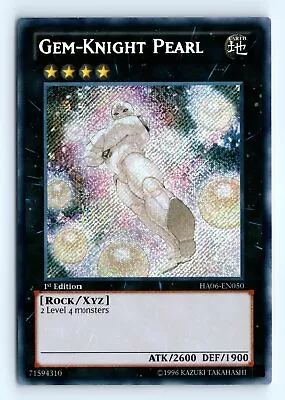 Yu-Gi-Uh Gem-Knight Pearl #HA06-EN050 Hidden Arsenal 6: Omega Xyz Tcg LP • $2.99