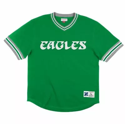 Mitchell & Ness Huddle Up Top Philadelphia Eagles • $65