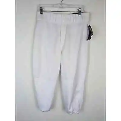 Majestic Baseball Pants Premium MLB Cropped Performance Sports White Size S • $17.99