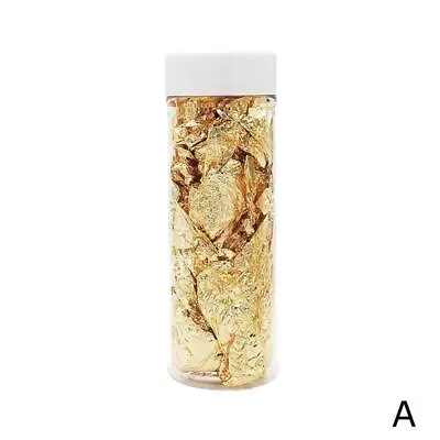 2G Edible Gold Leaf Foil DIY Cooking Food Dessert Cake Decor Ice Cream NICE BEST • £1.90