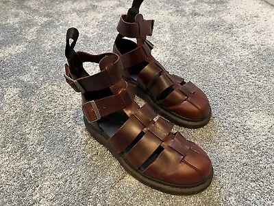 Dr Martens Geraldo Sandals Brown Size UK 8 EU 42 • £65