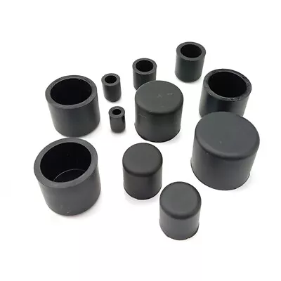 Rubber End Blanking Caps Black Silicone Pipe Bungs Seal Covers ID 2.8mm-60.5mm • $46.89