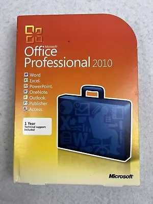 Microsoft Office 2010 Professional For 2 PCs Full English Retail Box Version • $129.99