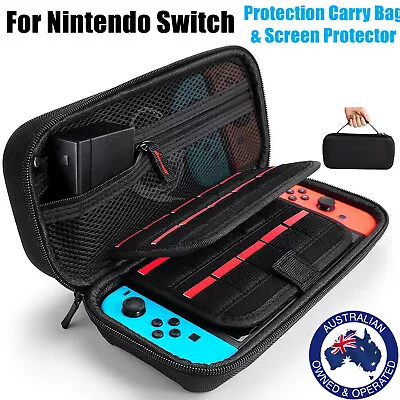 Shockproof Screen Cover Tempered Glass Protector For Nintendo Switch (IS14) • $4.99