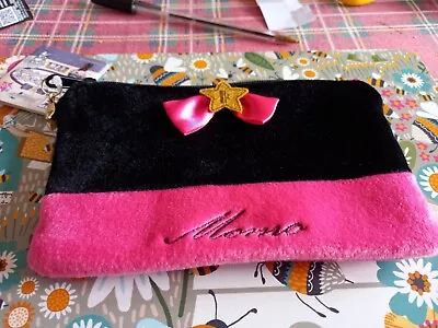 Idolish Pink And Black Make Up Bag Bag/ Purse Japanese Imported • £9