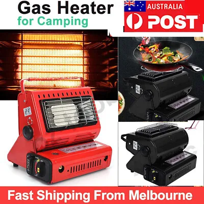 Butane Gas Heater Portable Camping Camp Tent Outdoor Hiking Camper Survival AU • $39.99