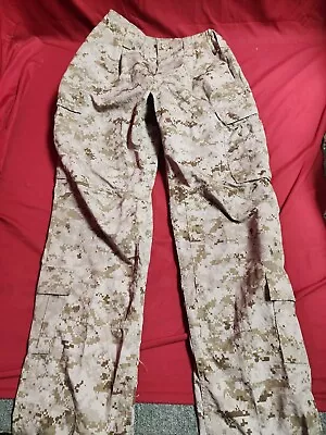 New Usmc Desert Marpat Frog Uniform Pants Small-long • $50