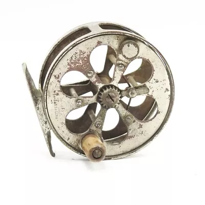 Early Meisselbach Expert Fly Reel. Exposed Clicker.  • $250