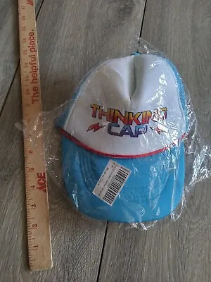 $66 • Buy New Thinking Cap Trucker Hat Dustin From STRANGER THINGS Hat Adjustable Blue