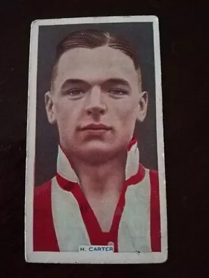 Raich Carter Sunderland Legend 1936 Godfrey Phillips Soccer Stars Card • £5.95
