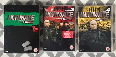 Ultimate Force Series 1-4 DVD. • £5.50