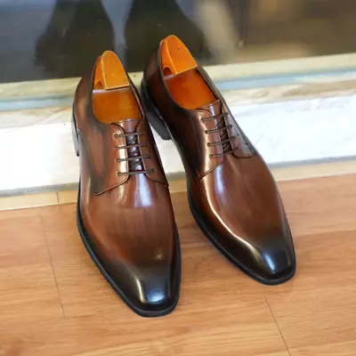 Zapatos De Vestir Para Hombre Clásicos Y Modernos Formales Oxford Para Hombre • $32.99