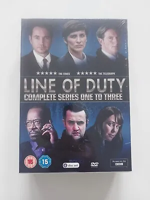 Line Of Duty: Complete Series One To Three DVD (2016) Brand New & Sealed • £14.95