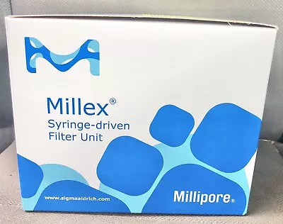 Millipore Millex MP 25mm Syringe Filter Units 0.22um SLMPL25SS 50pcs Exp 8/2024 • $29.99