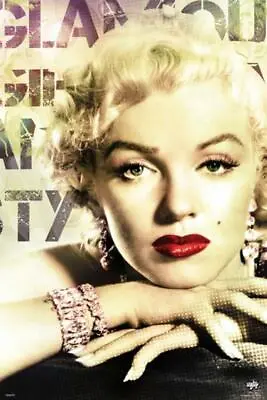 Marilyn Monroe Glamour Color Cool Wall Decor Art Print Poster 24x36 • $13.98