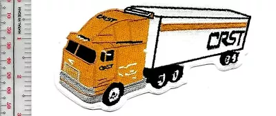 Vintage Trucking CRST Cedar Rapid Steel Transport Inc Cedar Rapids Iowa Patch • $10.99
