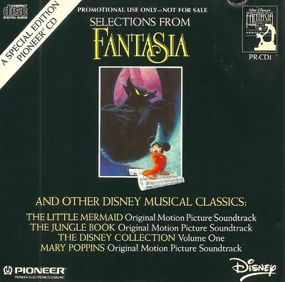 Various - Selections From Fantasia And Other Disney Musical Classics (CD Comp  • $1