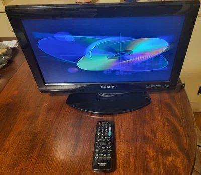 $34.99 • Buy Sharp LC-19SB27UT 19  HDTV LCD TV ~ Tested, Works Great, Minor Wear