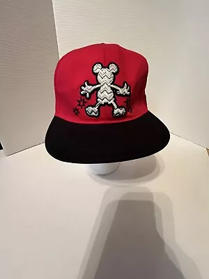 Disney Parks Exclusive 1928 Red Snapback Hat Cap.embroidered Mickey In Front. • $15