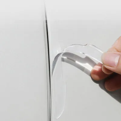 $2.93 • Buy 4x Clear Car Door Anti-collision Silicone Bar Side Edge Guard Protector Stickers