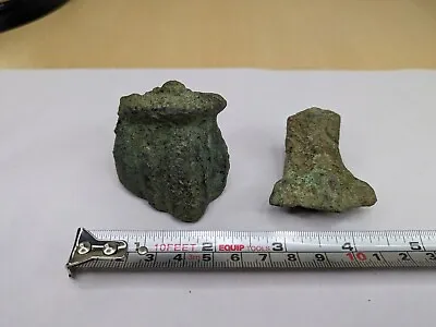 Metal Detecting Finds Medieval Pot Legs Solid Bronze Heavy Found In Norfolk UK  • $6.25